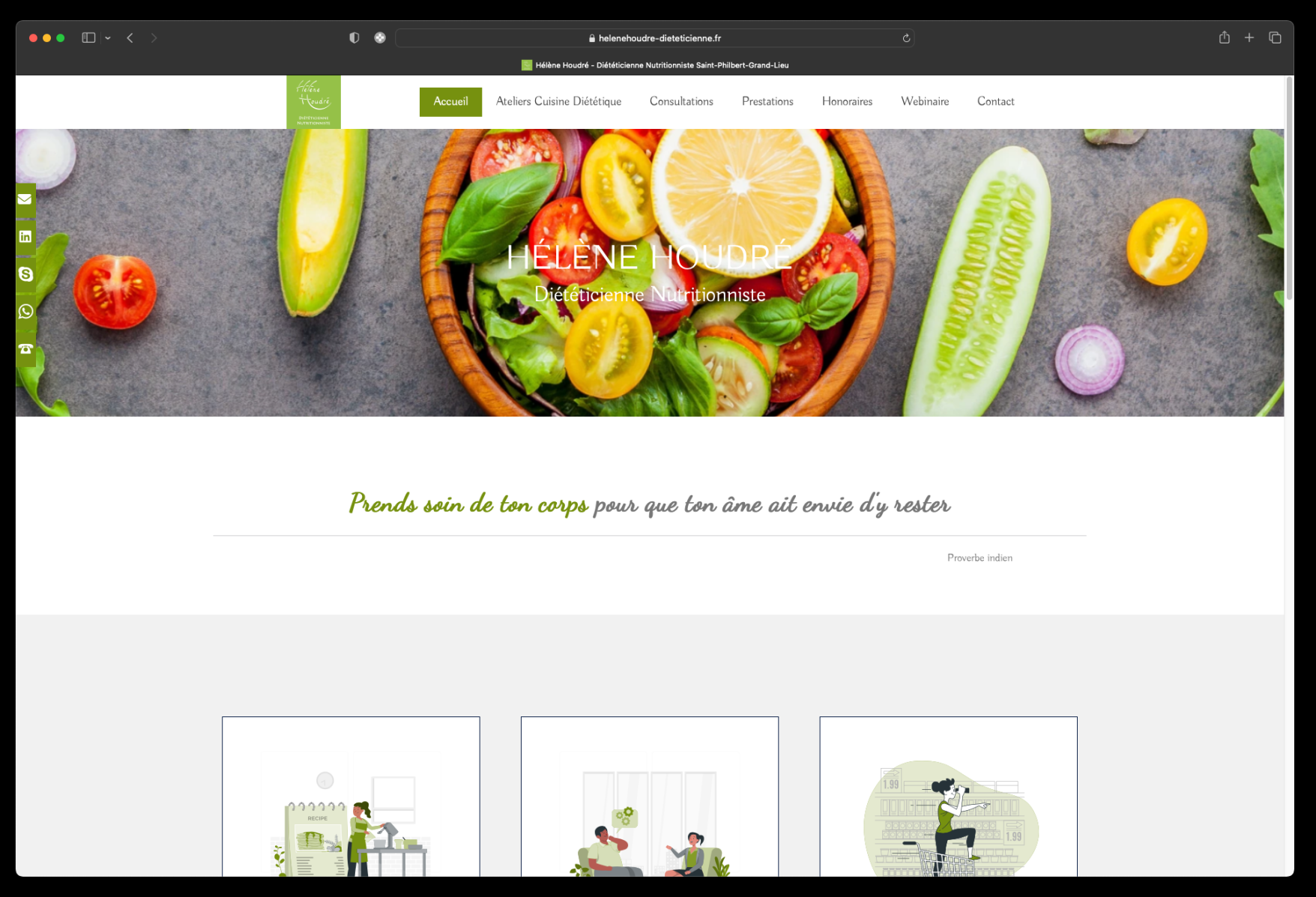 Site Hélène Houdre