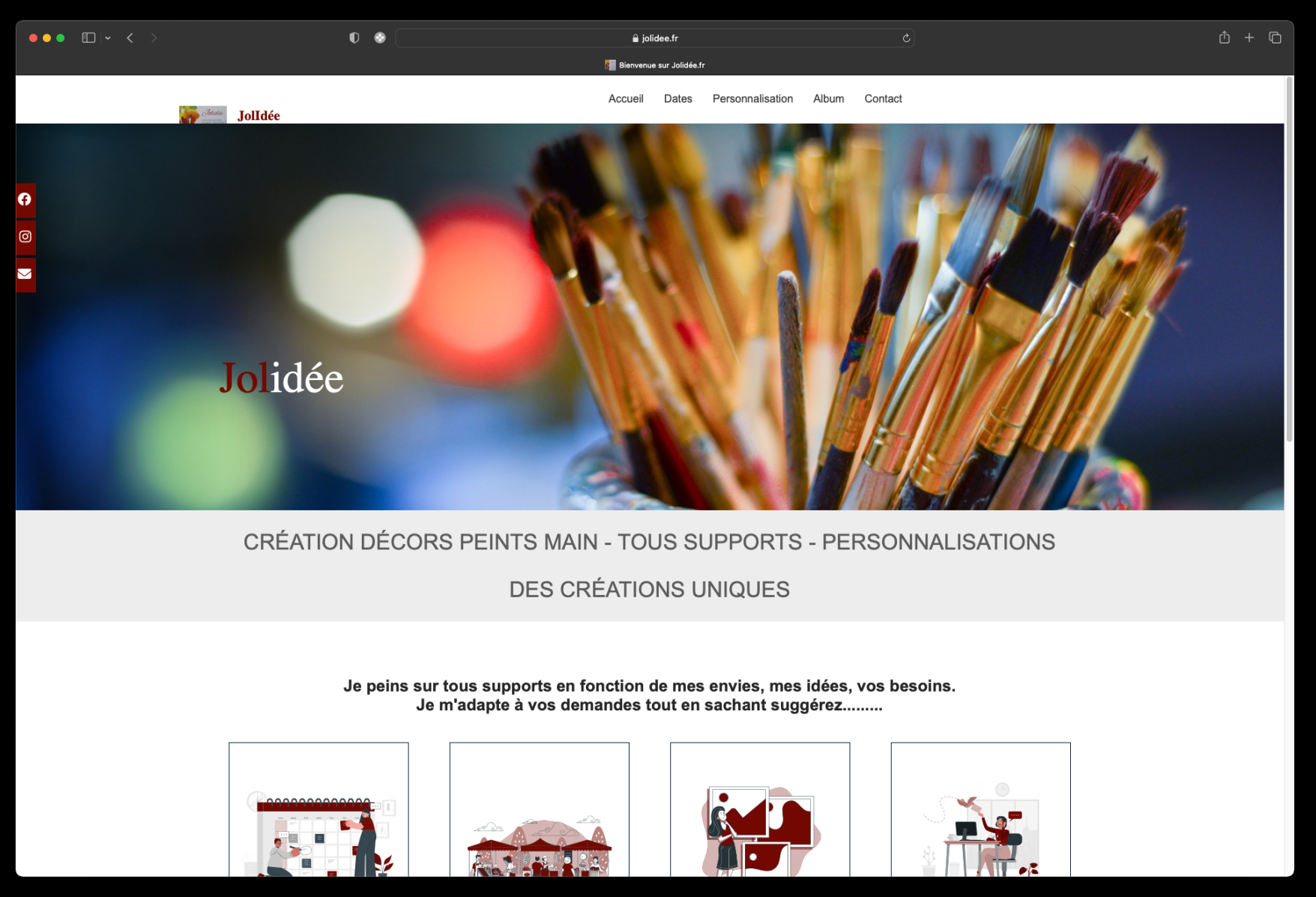 Site sandrine Gippet